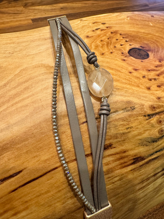 Leather Lasso Bracelet